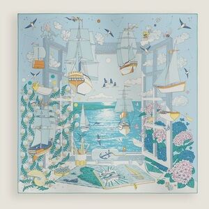 Hermes L'Esprit s'Envole scarf 90